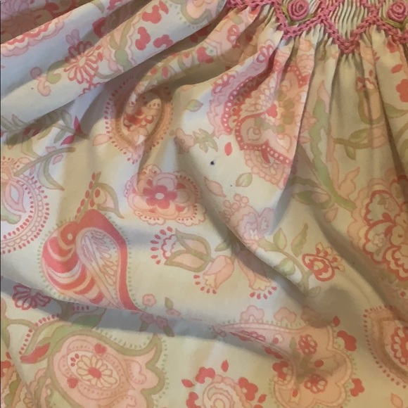 Shrimp and Grits Smocked Dress size 4 - Picture 5 of 6